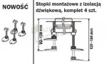 TECE - stopki montażowe do odpływów liniowych